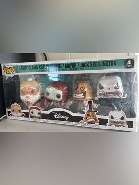 Funko Pop!The Nightmare Before Christmas Sally & Mayor Vinyl Figures - Red/Beige